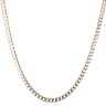 9ct Yellow Gold Curb Chain 22"