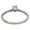Palladium 0.27ct Brilliant Cut Diamond Solitaire Ring