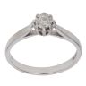 Platinum 0.10ct Brilliant Cut Diamond Solitaire Ring