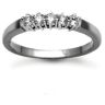 18ct White Gold 0.25ct 5 Stone Diamond Ring