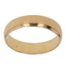 22ct Yellow Gold Plain Wedding Band 4mm