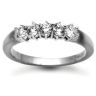18ct White Gold 0.50ct 5 Stone Diamond Ring