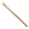 9ct Yellow Gold Curb Bracelet 9"