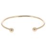 9ct Yellow Gold Plain Torque Bangle