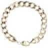 9ct Yellow Gold Curb Bracelet 8"