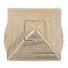 9ct Yellow Gold Pyramid Patterned Signet Ring