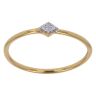 22ct Yellow Gold Cubic Zirconia Ring