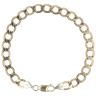 9ct Yellow Gold Curb Bracelet 8"