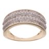 9ct Yellow Gold 1.00ct Brilliant Cut Diamond Fancy Ring