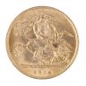 1914 George V Large Head UK Half Sovereign Coin
