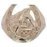 9ct Yellow Gold Horseshoe Ring