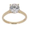 18ct Yellow Gold 2.00ct Brilliant Cut Lab Grown Diamond Solitaire Ring
