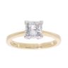 18ct Yellow Gold Princess Cut 1.72ct Diamond Solitaire Ring