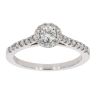 18ct White Gold 0.65ct Diamond Cluster Ring