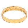 22ct Yellow Gold Patterned Wedding Band 3.5mm