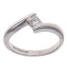 18ct White Gold 0.33ct Brilliant Cut Diamond Solitaire Ring