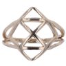9ct Yellow Gold Geometric Fancy Ring