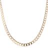 9ct Yellow Gold Curb Chain 22"