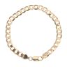 9ct Yellow Gold Curb Bracelet 9"