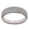 18ct White Gold 0.75ct Brilliant Cut Diamond Cluster Ring