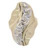 14ct Yellow and White Gold Greek Key Wave Ring