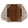 9ct Yellow Gold Tiger's Eye Signet Ring