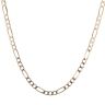 9ct Yellow Gold Figaro Chain 20"
