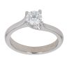 Platinum 0.53ct Brilliant Cut Diamond Solitaire Ring