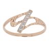 14ct Yellow Gold Cubic Zirconia Fancy Ring