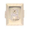 14ct Yellow And White Gold Jesus Ring