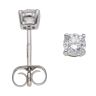 Platinum 0.50ct Brilliant Cut Lab Grown Diamond Solitaire Studs