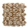 9ct Yellow Gold Five Row Keeper Ring