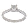 18ct White Gold 0.66ct Brilliant Cut Diamond Solitaire Ring