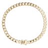 9ct Yellow Gold Curb Bracelet 8.5"