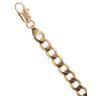 9ct Yellow Gold Curb Bracelet 8"
