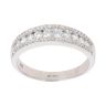 9ct White Gold 0.70ct Diamond Fancy Ring