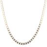 9ct Yellow Gold Curb Chain 20"