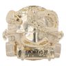 9ct Yellow Gold Saddle Ring