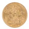 1911 George V Large Head UK Full Sovereign Coin