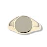 9ct Yellow Gold Plain Signet Ring