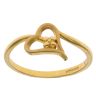 22ct Yellow Gold Heart Ring