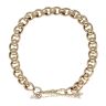 9ct Yellow Gold Rollerball Bracelet 8"