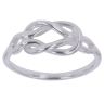 Silver Knot Ring By Icesia