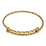 22ct Yellow Gold Children's Twisted Expanding Bangle