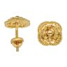 22ct Yellow Gold Filigree Stud Earrings