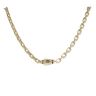 14ct Yellow Gold Monaco Cavo Alternate Flex Lock Chain 18"