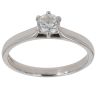 Platinum 0.51ct Brilliant Cut Diamond Solitaire Ring