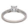 Platinum 0.60ct Brilliant Cut Diamond Solitaire Ring