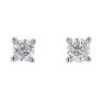9ct White Gold 0.50ct Diamond Stud Earrings