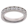 Platinum 1.65ct Brilliant Cut Diamond Half Eternity Ring